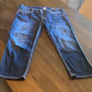 Silver Jeans Capri Women’s Size 31